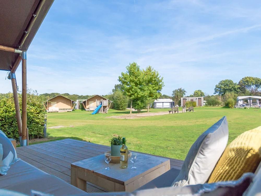 Comfortably Furnished Tent Lodge with Stove near Veluwe