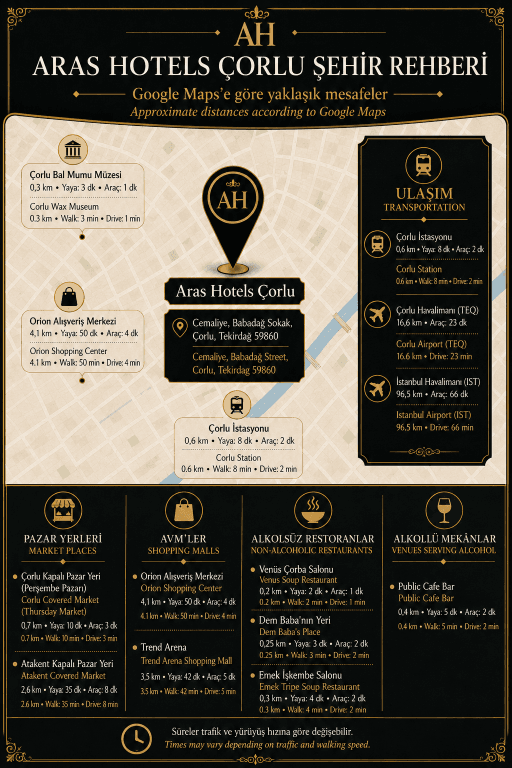 Aras Hotels Çorlu — 2